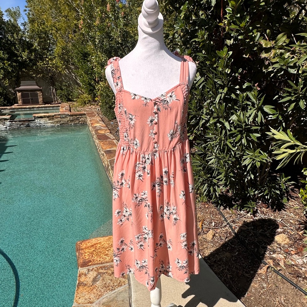 Torrid Pink Floral Dress